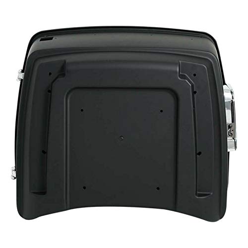 TCMT King Tour Pack Trunk Backrest Luggage Rack with Speakers for Harley Touring Models (2014-2023) - Perfect for Road King, Road Glide, Street Glide & Electra Glide | Durable Storage Solution for Long Rides & Road Trips
