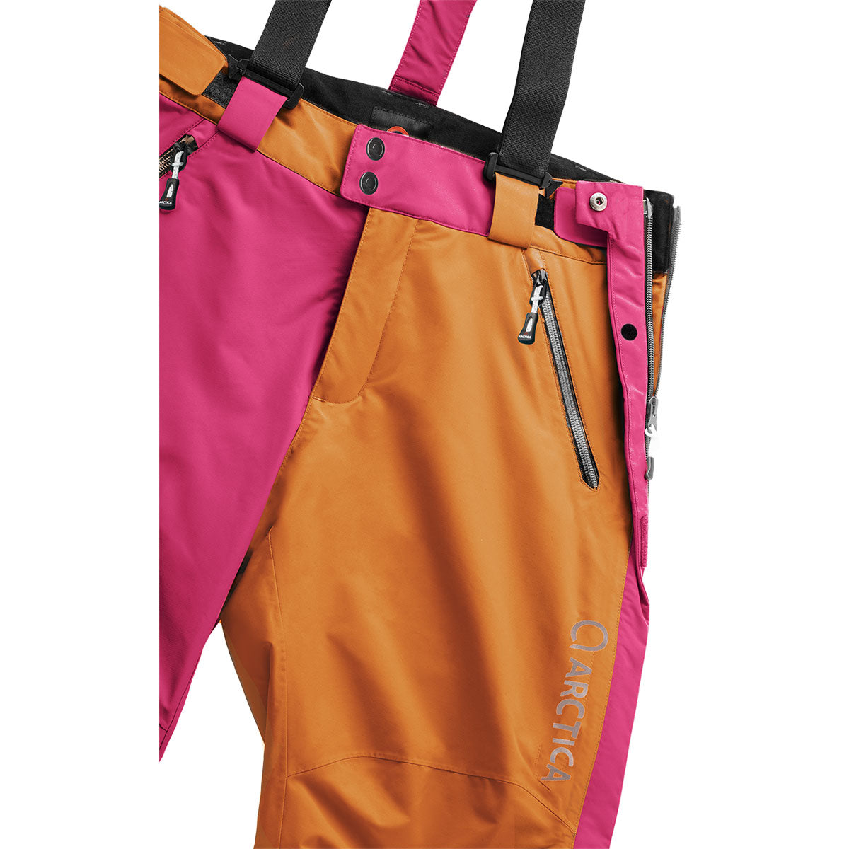 Arctica Men's 50/50 Side Zip Waterproof Ski Pants - Warm Winter Snowboarding & Outdoor Activities Gear