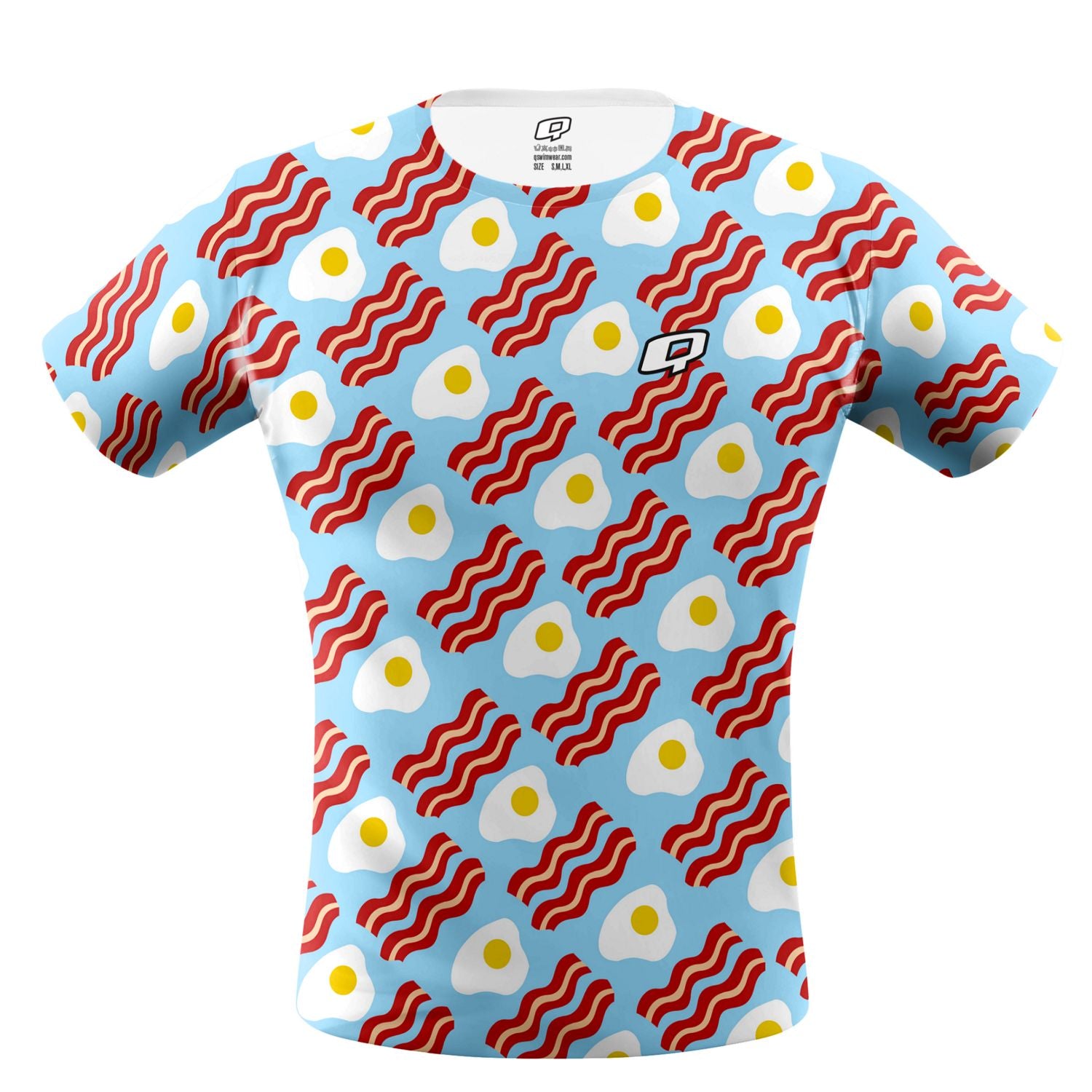 More Bacon Performance Shirt - Moisture Wicking Athletic Top for Men & Women - Perfect for Running, Gym Workouts & Outdoor Activities