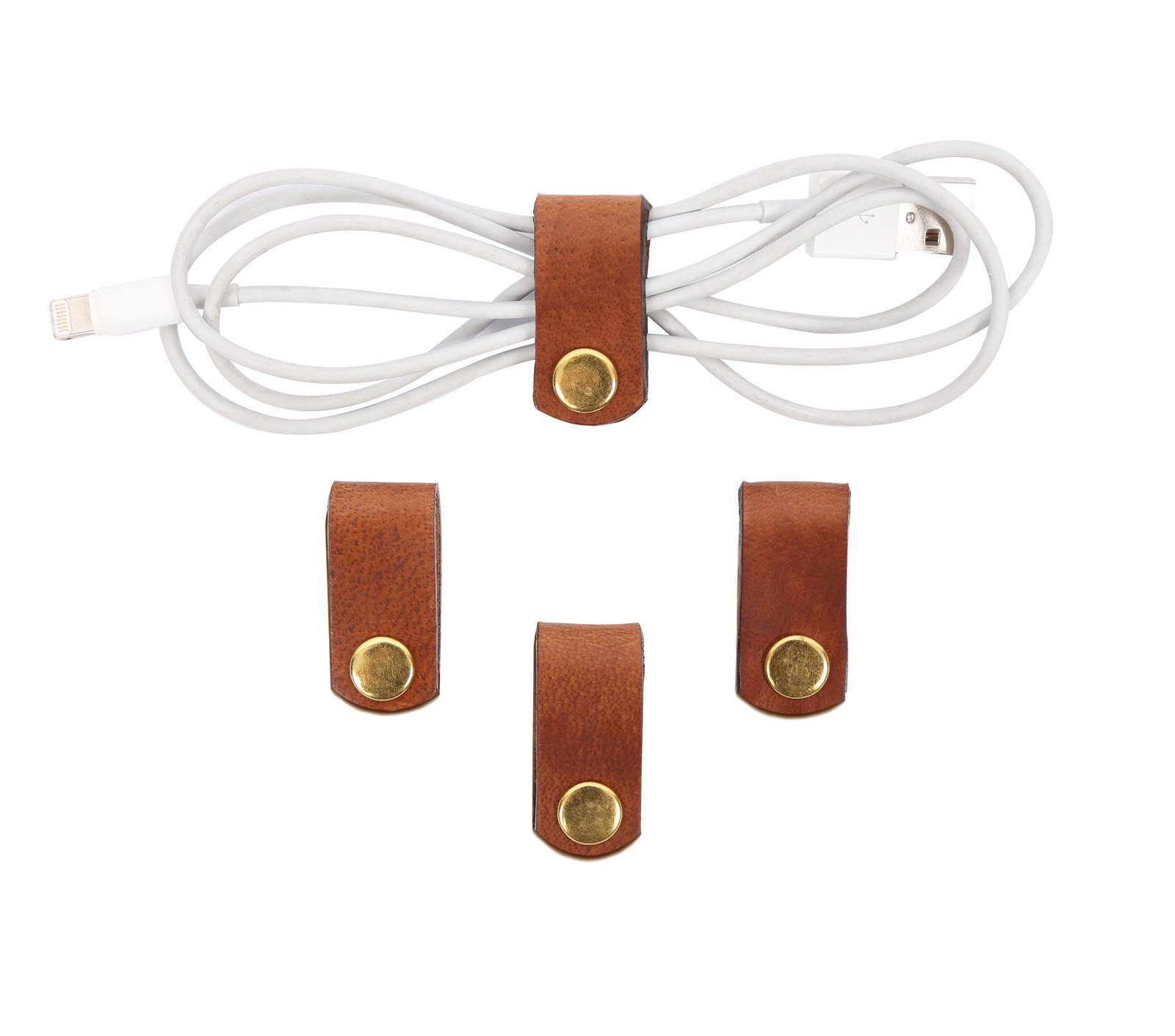 4-Pack Heavy Duty Wire Clips - Secure Cables & Wires for Home, Office, and Workshop Organization