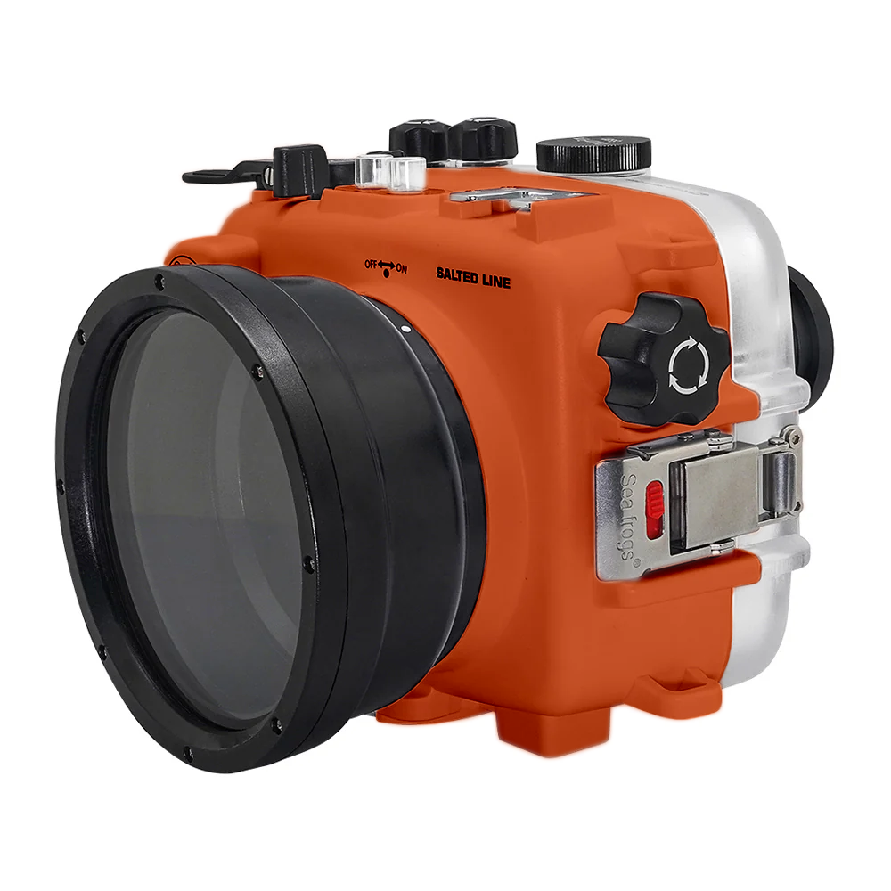 SeaFrogs Underwater Housing for Sony A6xxx Series Cameras - Salted Line with 6