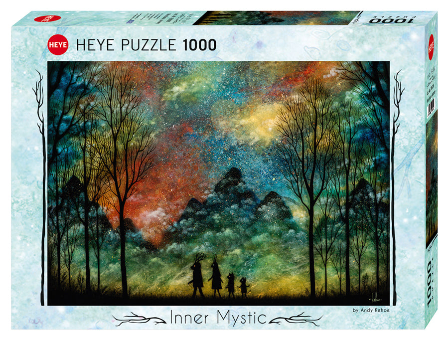 1000-Piece Heye Jigsaw Puzzle - Inner Mystic Wondrous Journey | Challenging Adult Puzzle for Relaxation & Home Decor | Perfect Gift for Puzzle Lovers