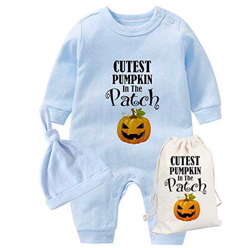 Blue Halloween Cutest Pumpkin