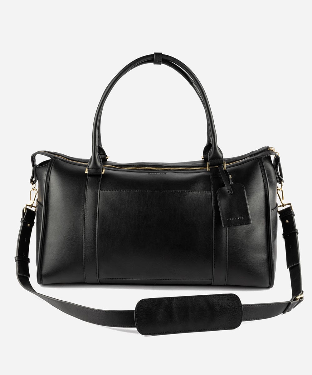 Atlas Weekender Bag - Vegan Leather Duffle for Travel, Gym & Hospital | Stylish & Spacious Carry-On for Women & Men | Perfect for Overnight Trips, Workouts & Maternity Stay