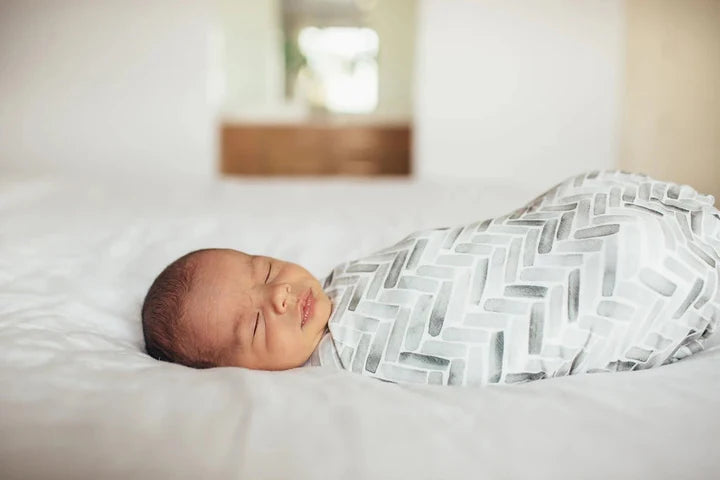 Soft Copper Pearl Knit Swaddle Blanket for Baby - Alta Collection | Perfect for Newborn Swaddling, Nursing & Stroller Cover