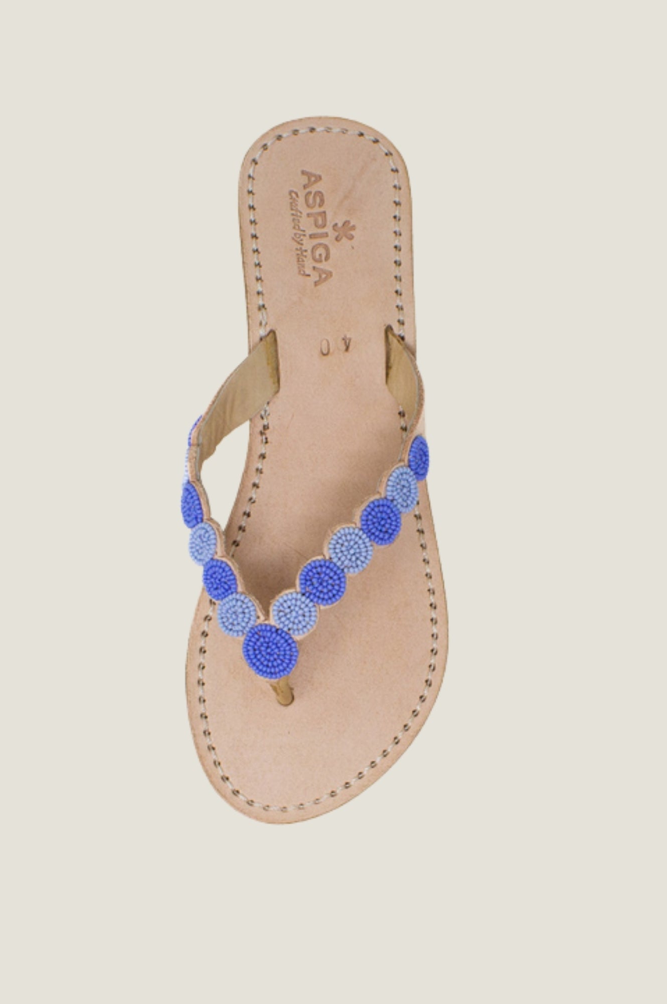 Mini Disc Sandals for Women - Light Blue & Blue Comfortable Flip Flops - Perfect for Beach, Pool, and Summer Vacations