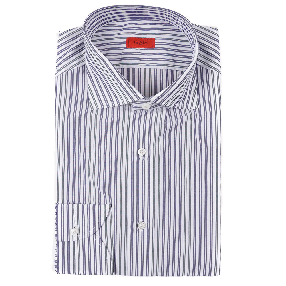 Isaia Modern Fit Dress Shirt for Men - Premium Slim Fit Business Casual Shirt - Perfect for Office, Weddings & Formal Events
