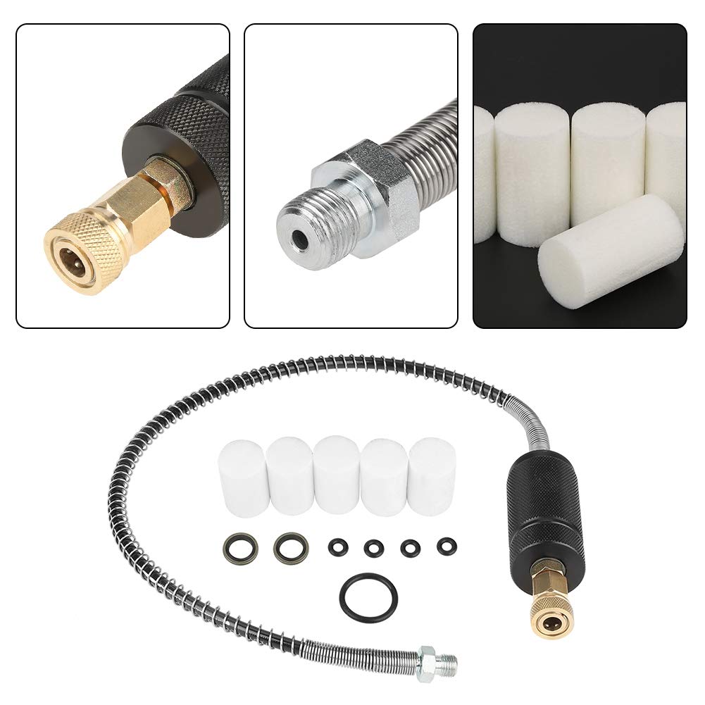 High Pressure Oil-Water Filter Hose 30MPa 3500PSI for Industrial Air Compressor Systems - Durable Mechanical Hose for Hydraulic & Pneumatic Applications
