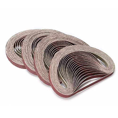 10-Piece 520x20mm Abrasive Sanding Belts for Belt Sanders - Wood & Soft Metal Polishing & Grinding - Power Tool Accessory for DIY Projects & Professional Workshops