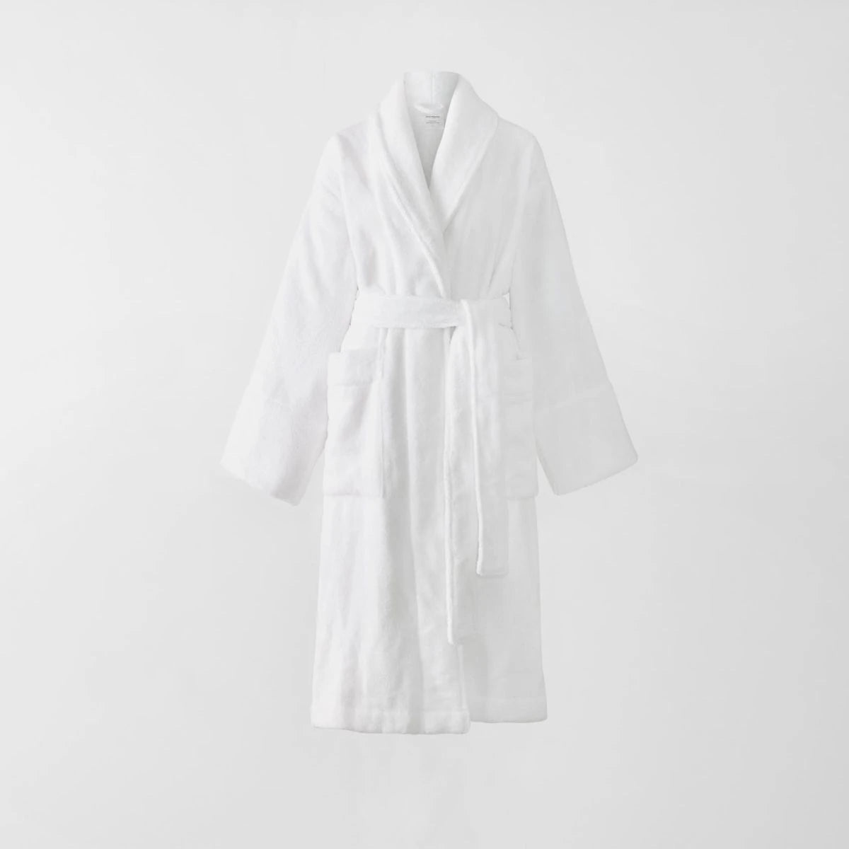 Sheridan AVEN Australian 100% Cotton Bath Robe - Soft & Absorbent White Bathrobe for Women & Men - Perfect for Spa, Hotel, and Home Relaxation
