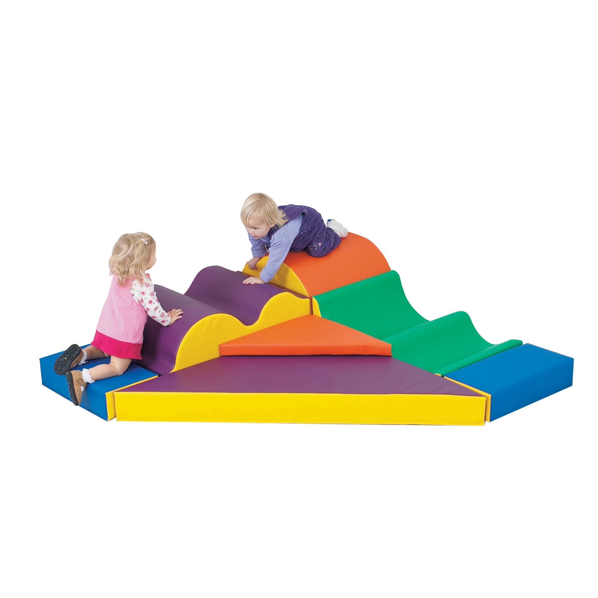 CF710-096 Marshmallow Upside Downs - Toddler Climbing & Crawling Toys for Indoor Play | Kids Play Equipment for Homeschool, Classroom & Playroom | Safe Developmental Toys for 1-3 Year Olds
