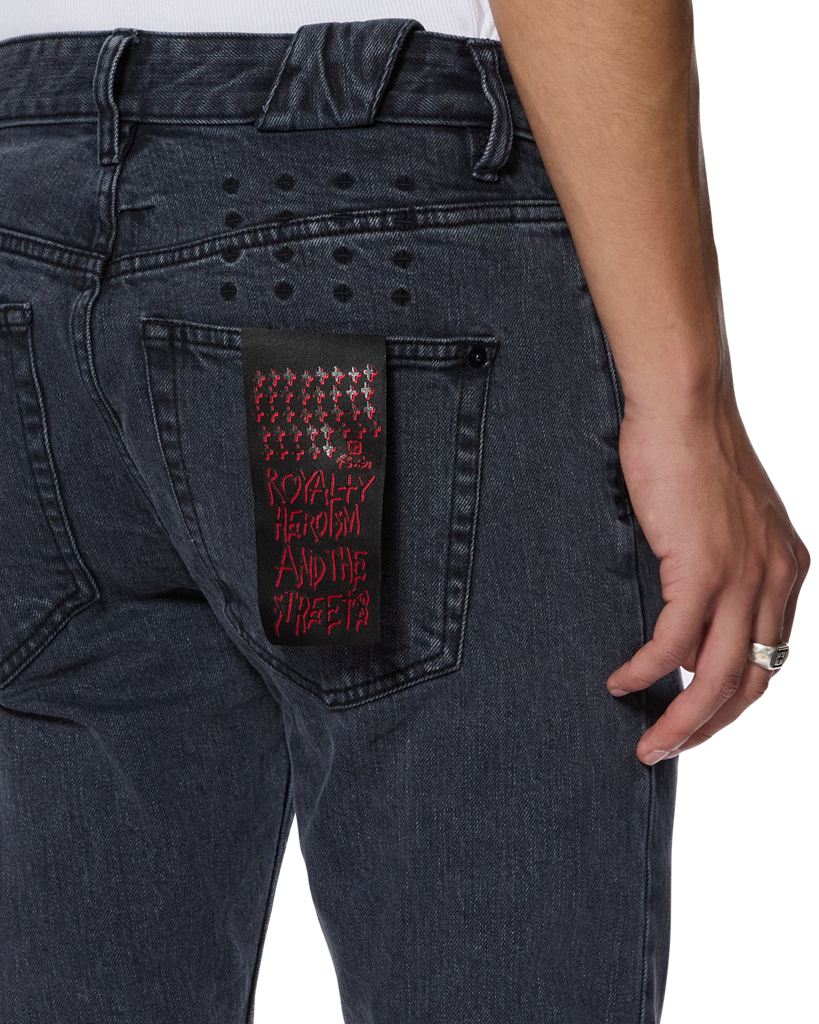 Premium CHITCH SELVEDGE NY BLACK Jeans - High-Quality Denim Pants for Men & Women | Perfect for Casual Wear, Street Style & Everyday Fashion
