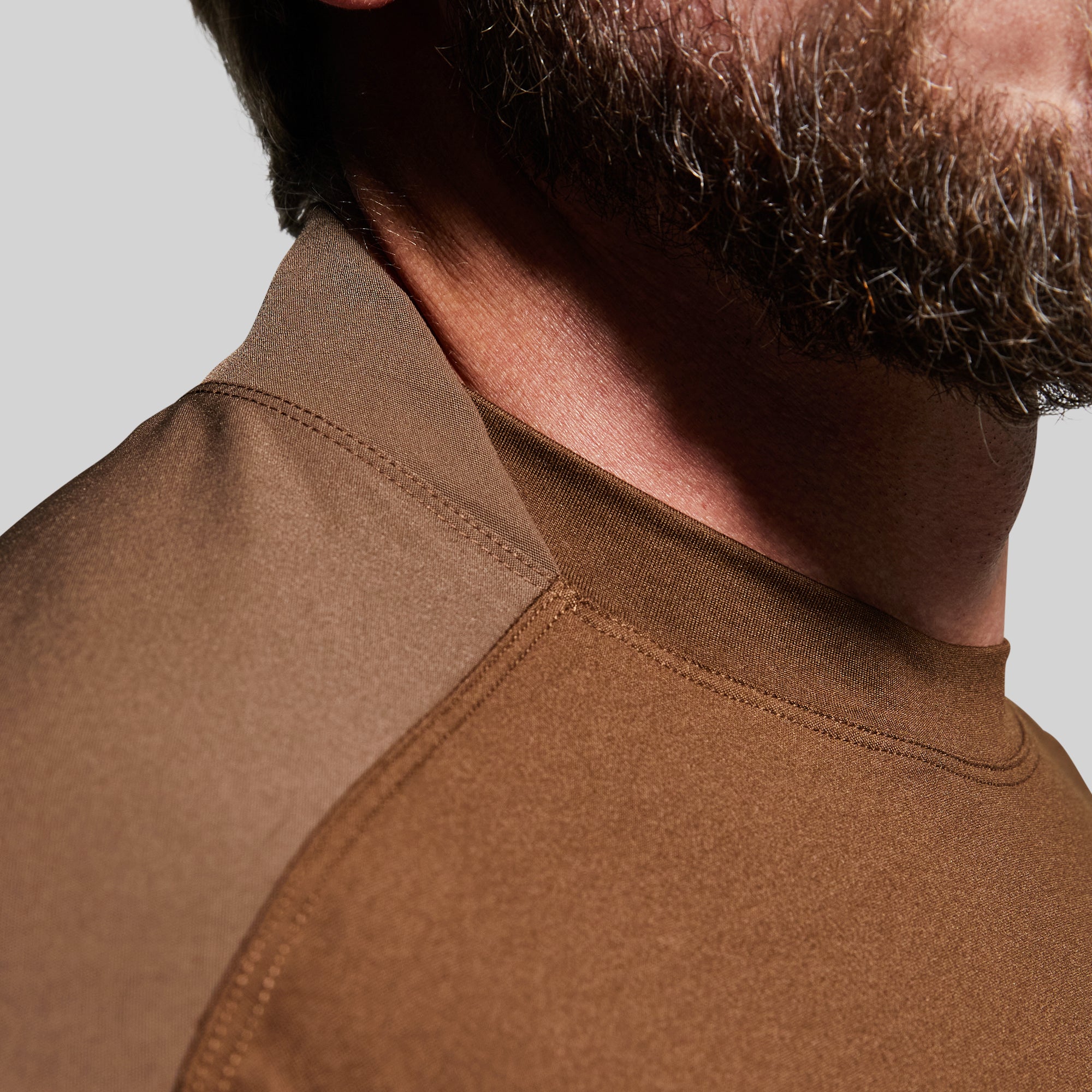 Coyote Brown Long Sleeve Op Top for Women - Comfortable Outdoor Hiking & Casual Wear