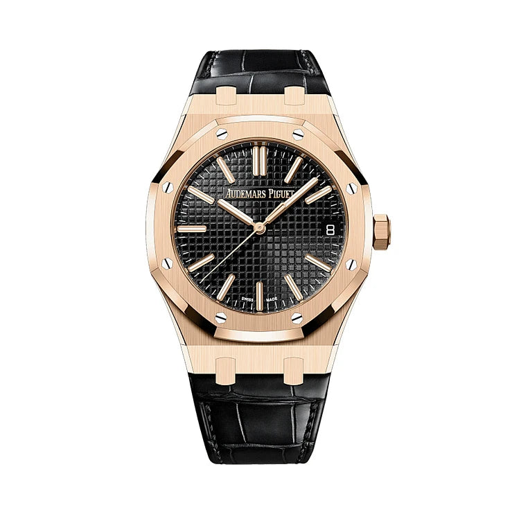 Audemars Piguet Royal Oak Selfwinding 18K Rose Gold Men's Luxury Watch - Perfect for Business Meetings, Formal Events & Special Occasions