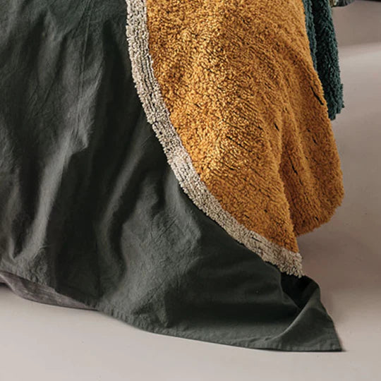 Linen House Herman Multi Bed Coverlet - Lightweight Quilted Bedspread for All Seasons | Perfect for Guest Rooms, Master Bedrooms & Dorm Decor