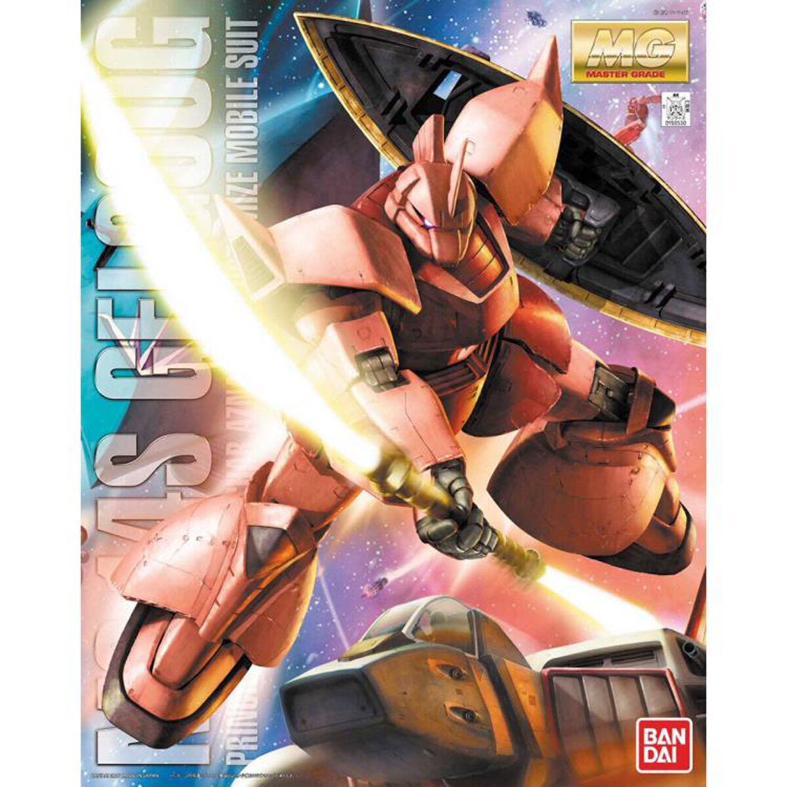 Bandai MG 1/100 Gundam Char's Gelgoog Ver.2 Model Kit - High-Quality Plastic Model for Collectors & Gundam Fans - Perfect for Display & DIY Building Projects