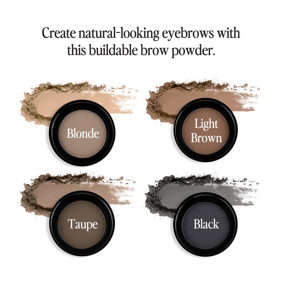 Billion Dollar Brows Eyebrow Powder - Light Brown (1 oz) | Natural-Looking Eyebrow Filler for Everyday Makeup & Professional Looks | Cruelty-Free & Long-Lasting