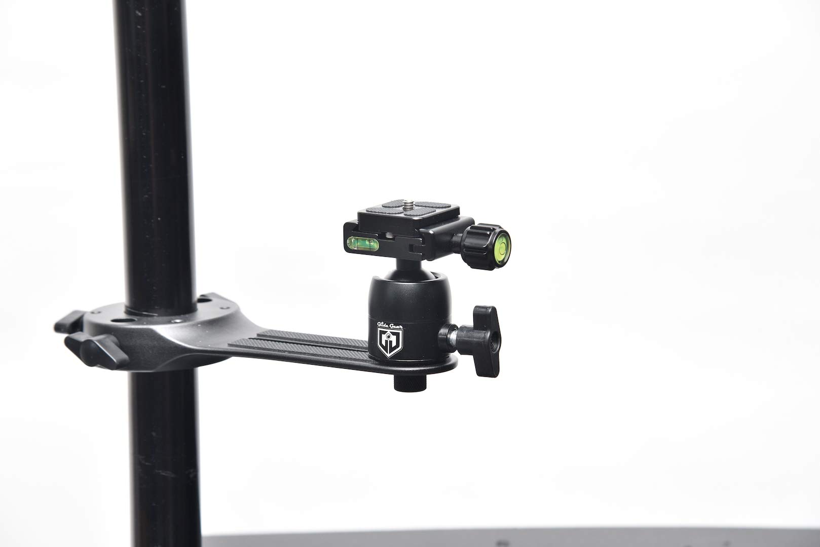 Glide Gear DST100 Desktop C-Stand - Adjustable Studio Stand for Podcasting, Live Streaming, Video Recording & Photography - Perfect for YouTube, Zoom Meetings & Content Creation