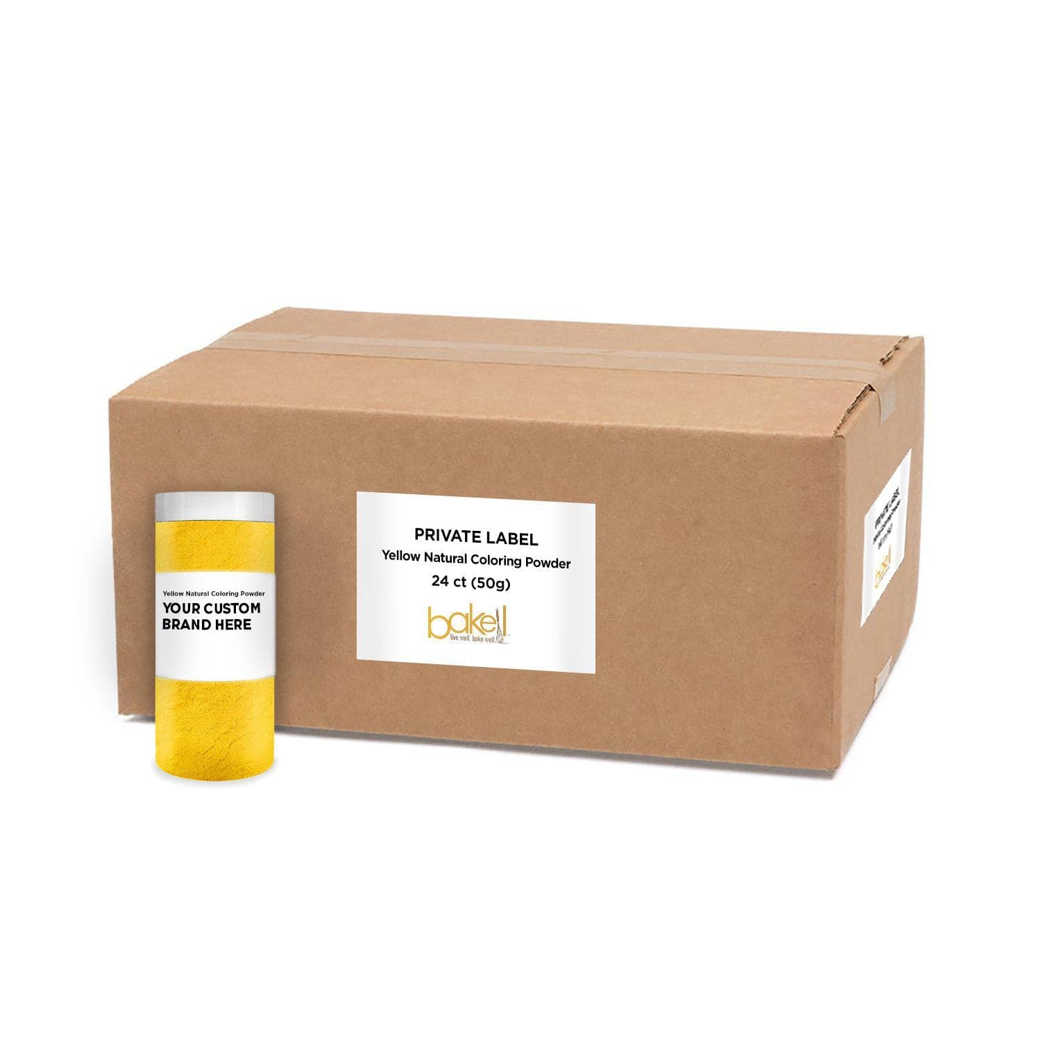 All Natural Yellow Petal Dust for Baking & Cake Decorating - Premium Private Label Edible Glitter for Wedding Cakes, Cupcakes & Desserts