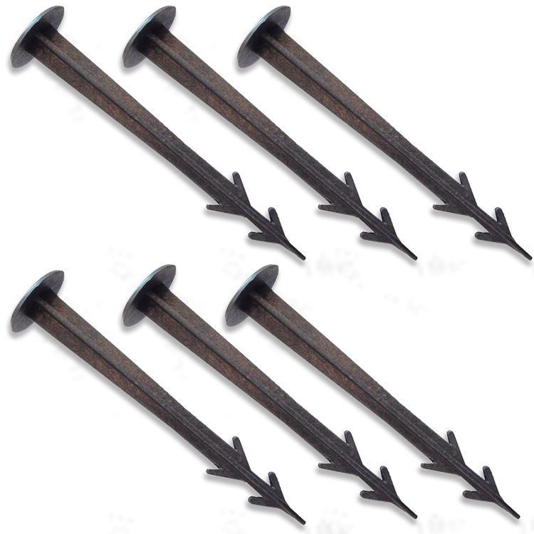 Pond Cover Netting Pegs - Set of 6 or 10 - Heavy Duty Garden Pond Protection for Leaves & Debris - Perfect for Koi Ponds, Water Features & Outdoor Fish Ponds