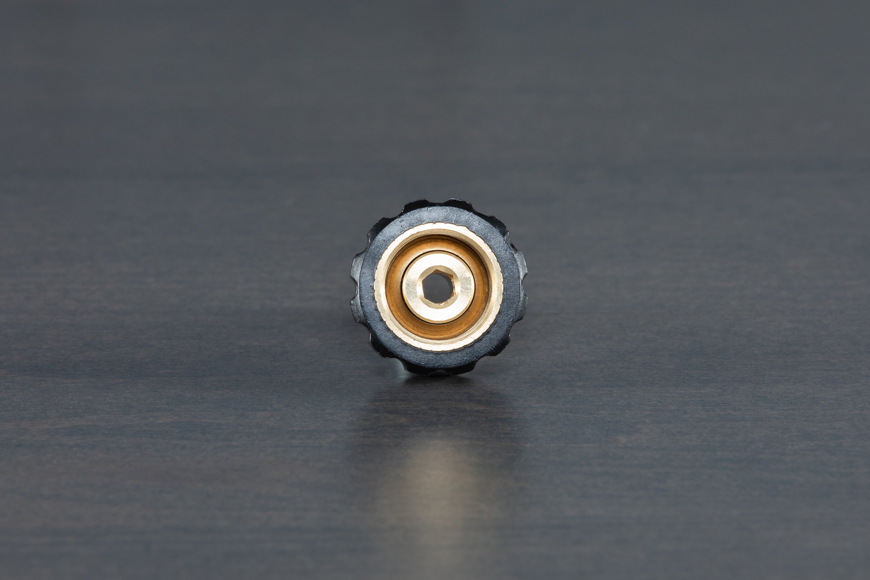 Zinc M22 Female (14mm) to 3/8 Quick Disconnect (QD) Plug Adapter - Perfect for Hydraulic Systems, Pneumatic Tools & Industrial Equipment Connections