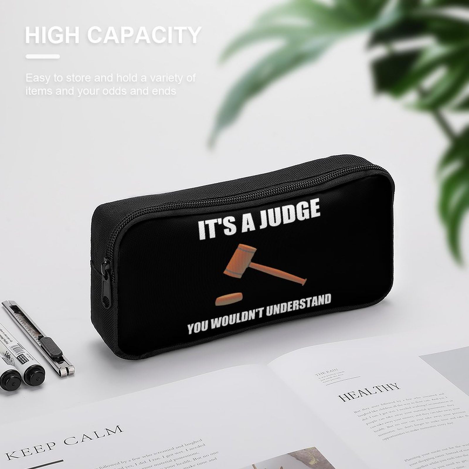 Cute Zip Pencil Case - Portable Pen Pouch for School & Travel