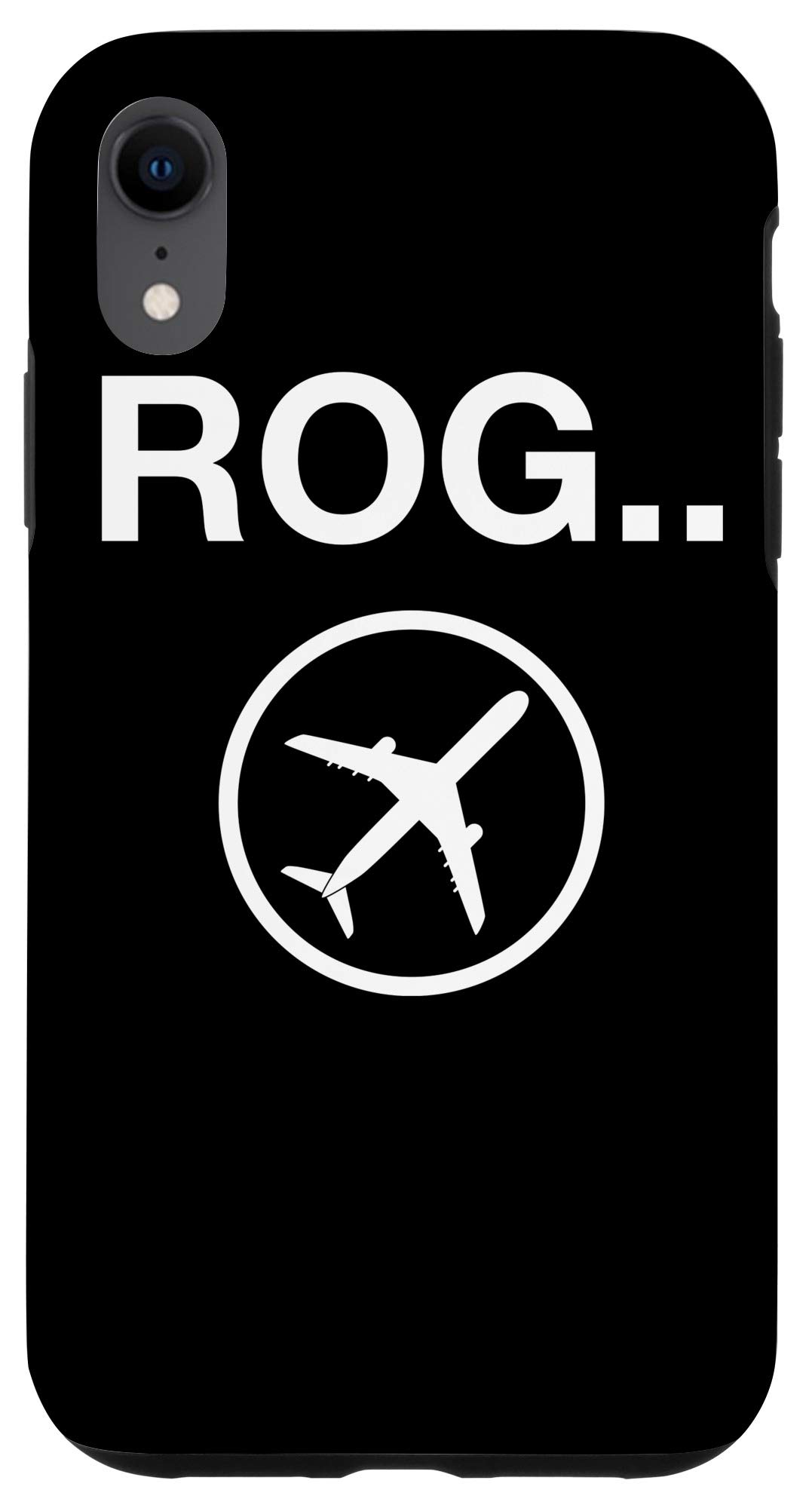 iPhone XR Rugged Pilot Case with Airplane Design - Shockproof Protective Cover for Aviation Enthusiasts | Perfect for Travel, Flying, and Everyday Use