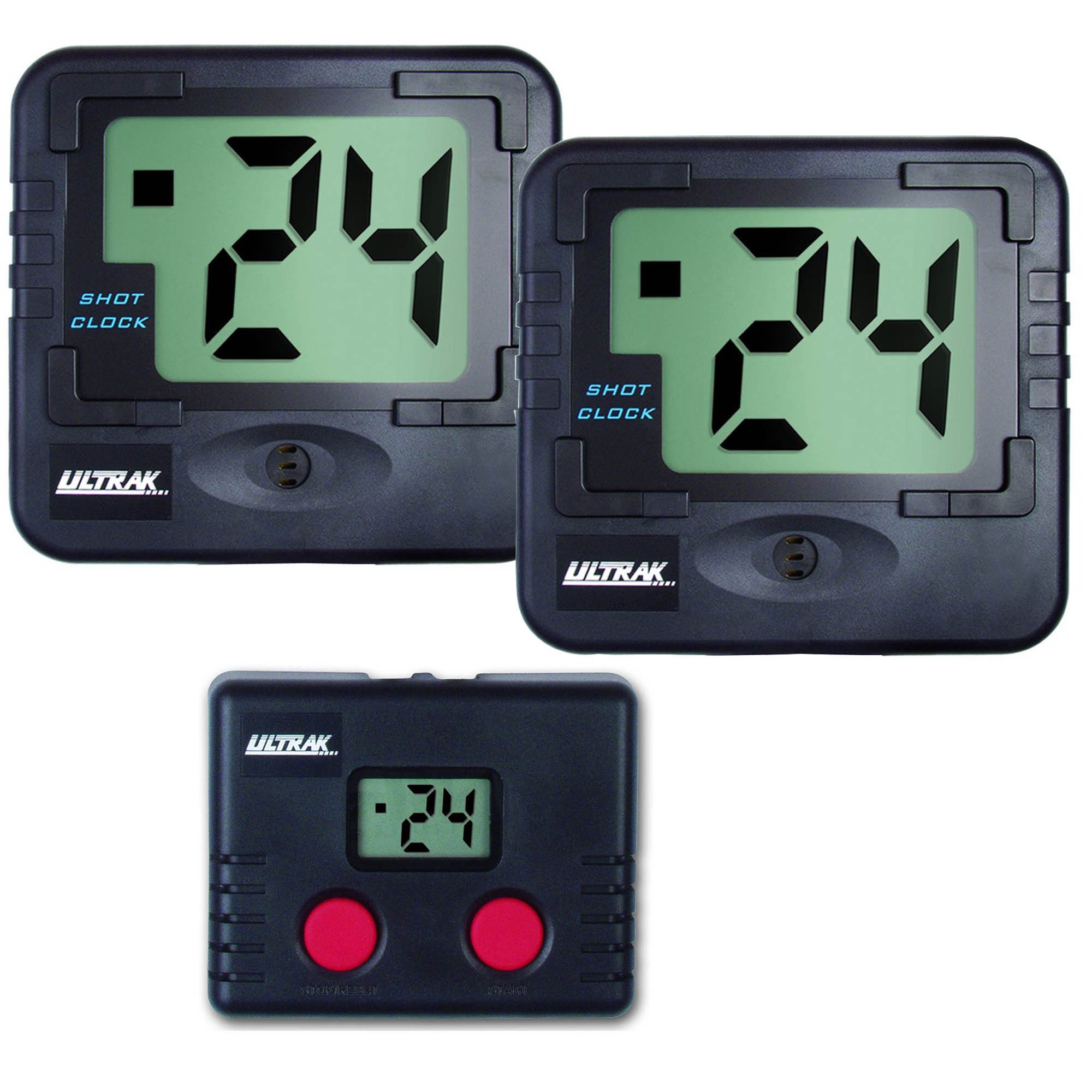 Ultrak LCD Shot Clock - Professional Basketball Game Timer with Countdown Display for Courts, Gyms & Sports Events