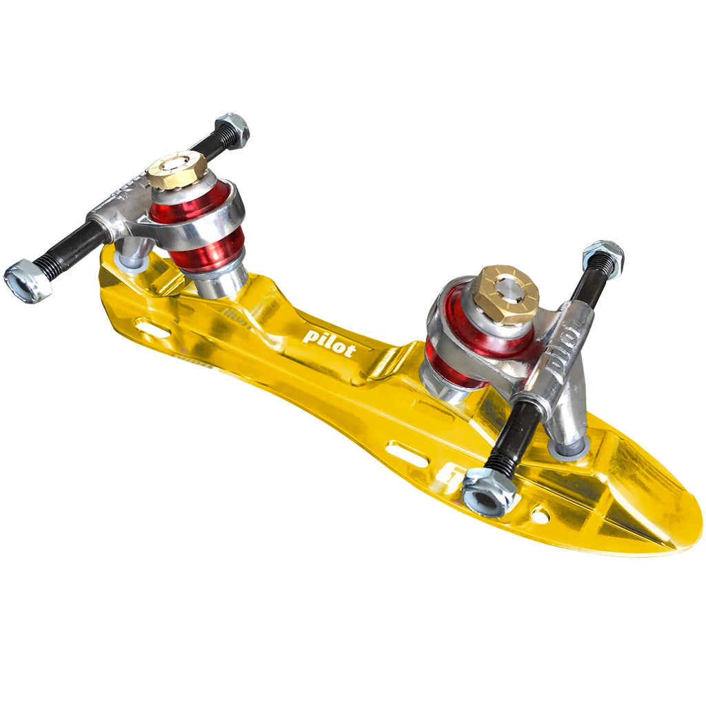 Pilot Falcon Non Toe Stop Plate - Premium Roller Skate Accessory for Artistic Skating & Dance Performance