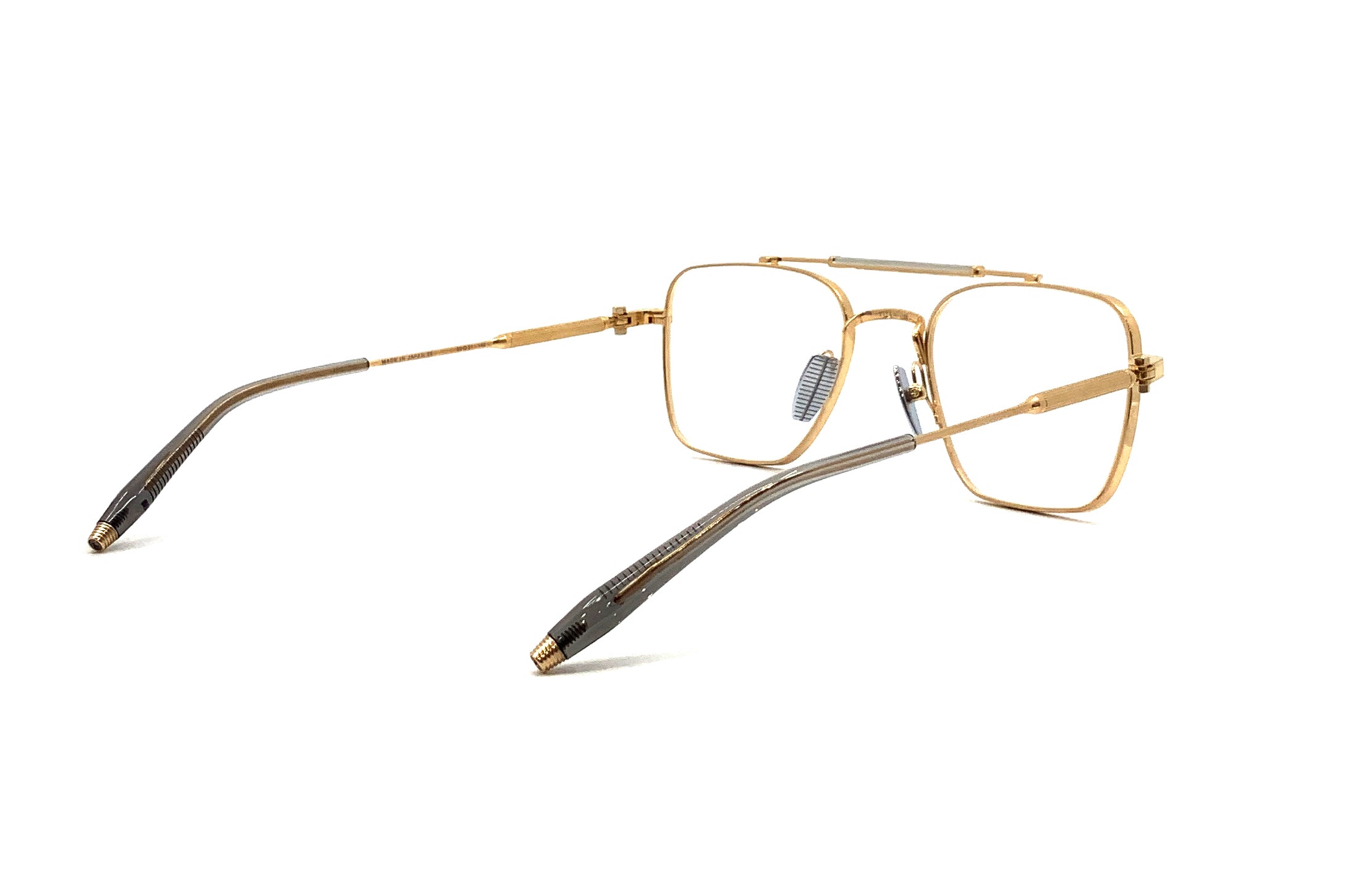 Akoni Europa RX Sunglasses - Gold & Silver Polarized UV Protection - Perfect for Driving, Running & Outdoor Activities