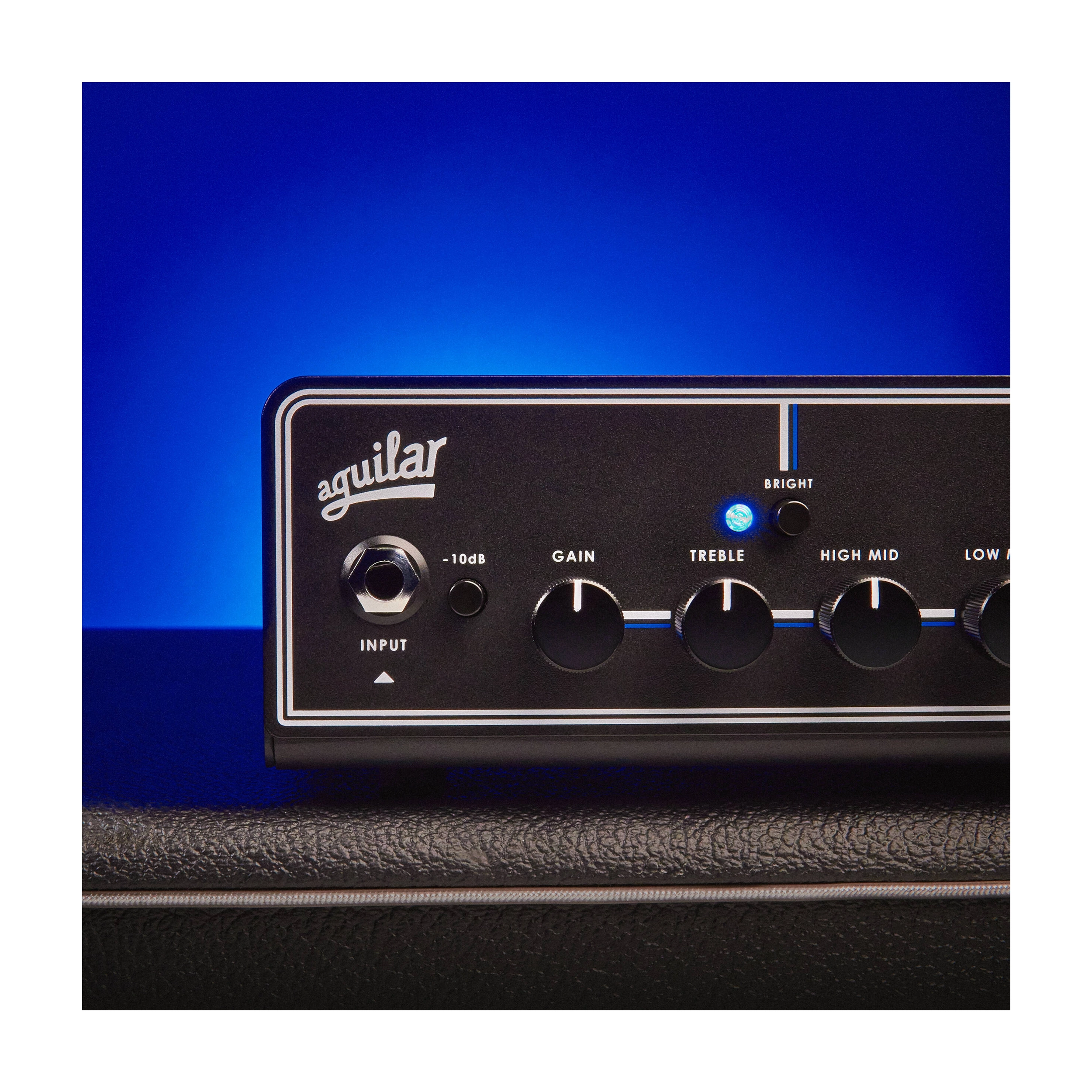 Aguilar AG500V2 Gen 2 500W Bass Amp Head - Professional Bass Guitar Amplifier for Live Performances & Studio Recording