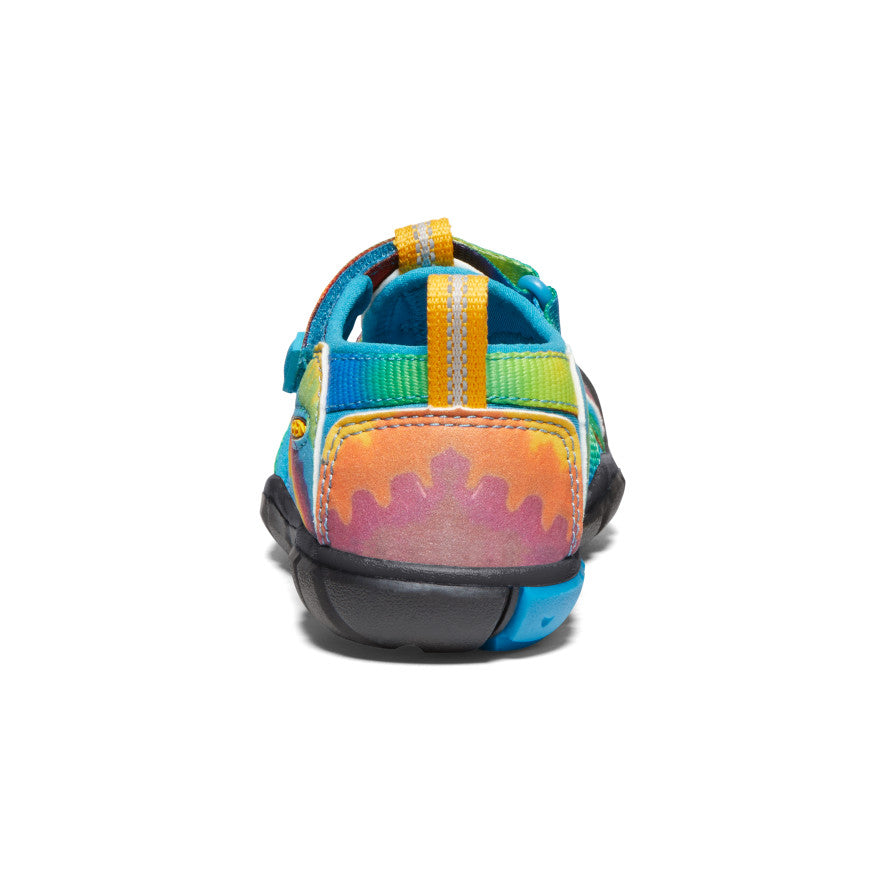 Little Kids' Seacamp II CNX Water Shoes - Vivid Blue/Original Tie Dye for Beach, Pool & Outdoor Play