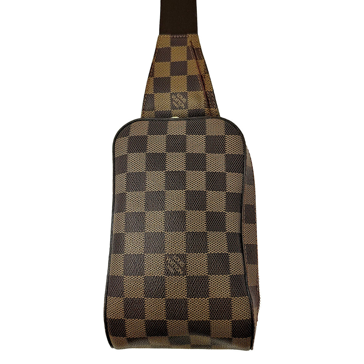 Louis Vuitton Damier Ebene Geronimos Belt Bag for Women - Luxury Crossbody Fanny Pack - Perfect for Travel, Shopping & Everyday Use