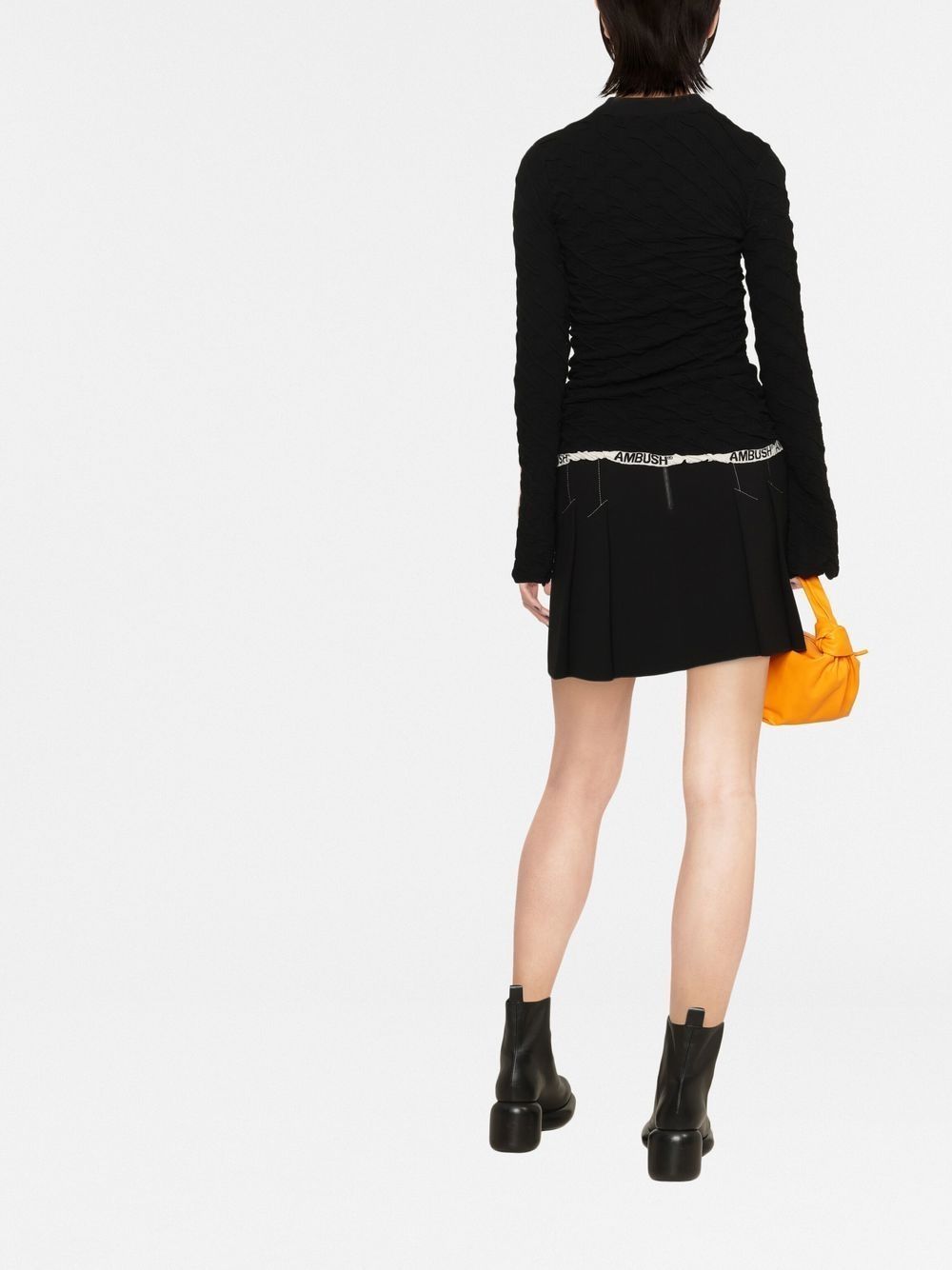 Stylish Ambush Black Sweaters for Women & Men - Trendy Oversized Knit Pullovers for Casual Wear & Street Fashion
