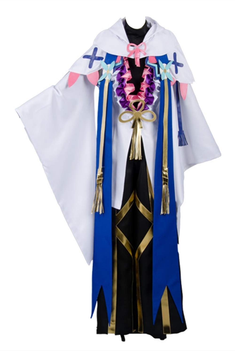 Fate Grand Order Merlin Cosplay Costume Full Set - Caster Ambrosius Carnival Outfit for Anime Conventions & Halloween Dress Up