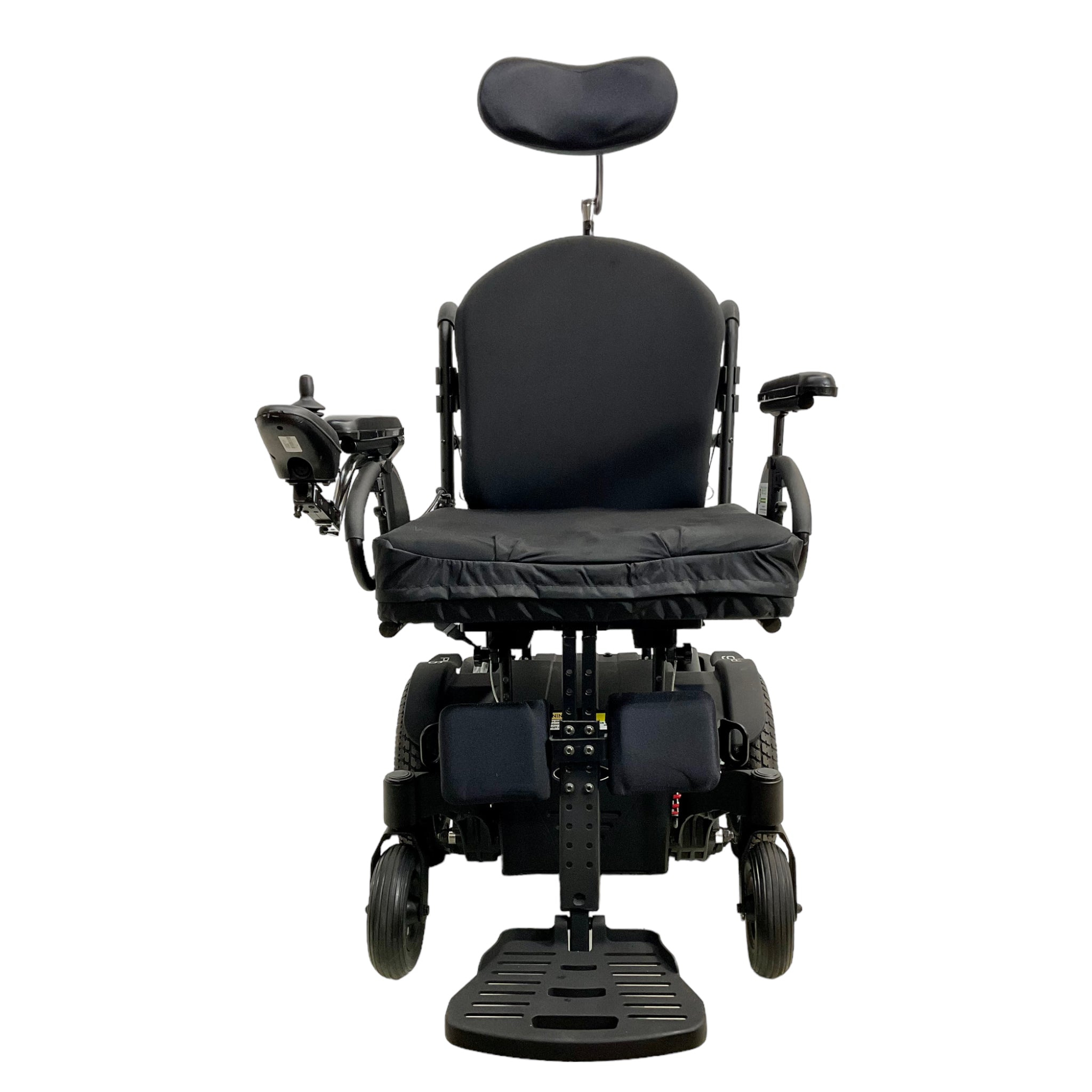 2019 Sunrise Medical Quickie Pulse 6 Power Wheelchair - 20x21 Inch Seat with Jay Comfort Cushion & Adjustable Headrest | Electric Mobility Scooter for Adults & Seniors | Indoor & Outdoor Use