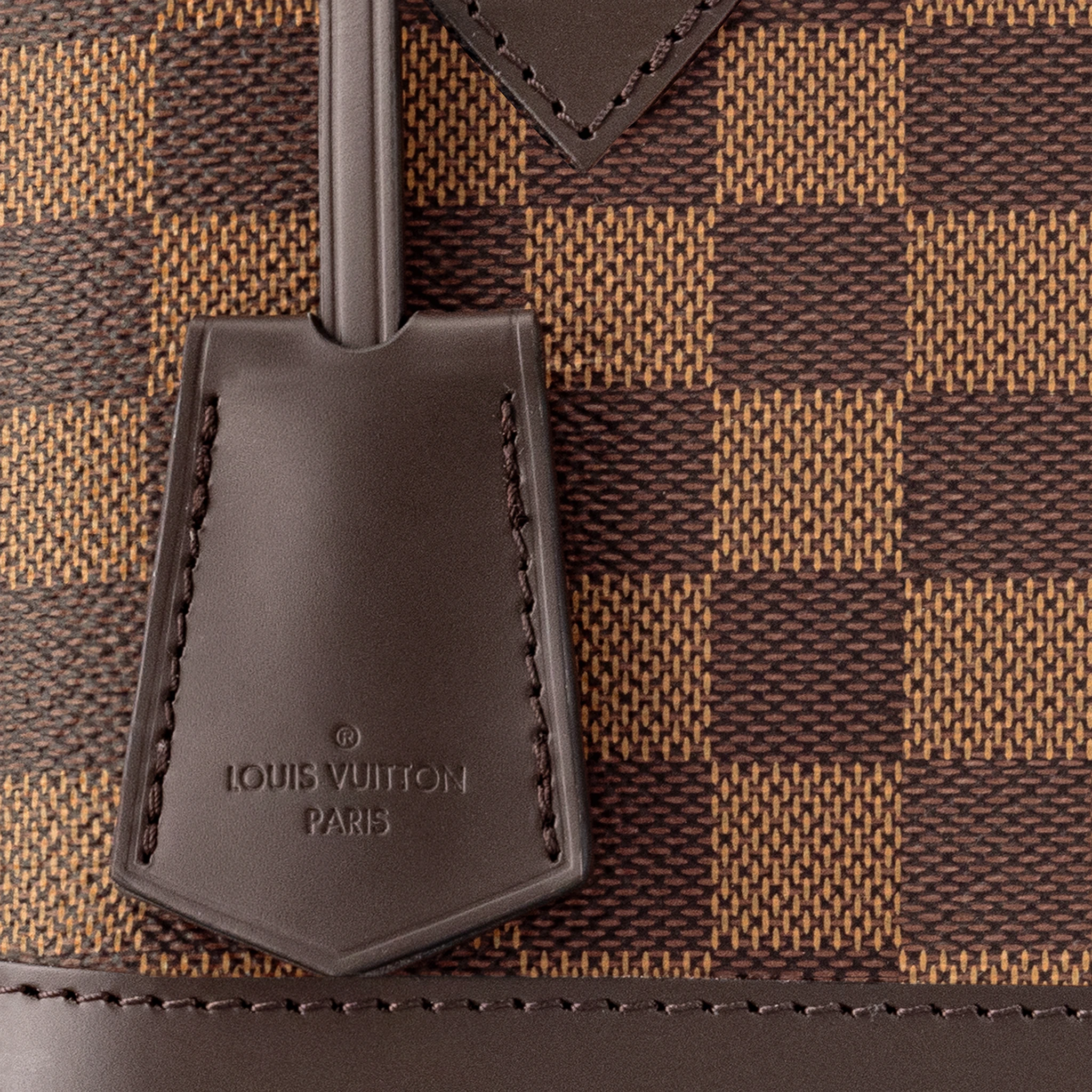 Louis Vuitton Damier Ebene Canvas Alma BB Crossbody Bag - Luxury Designer Handbag for Women, Perfect for Work, Travel & Everyday Use