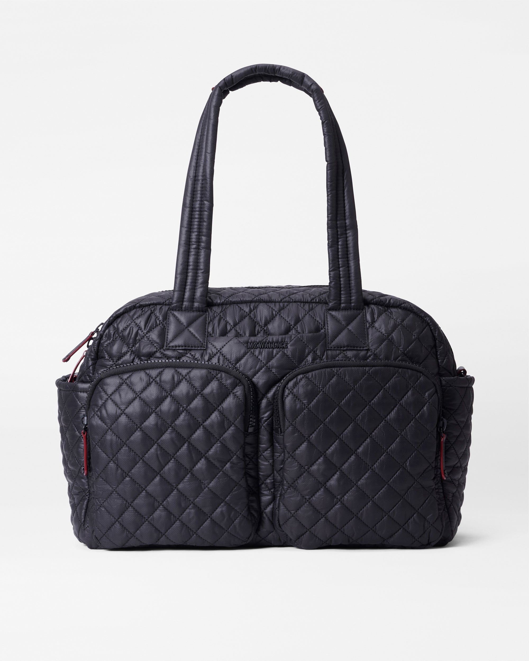 MZ Wallace Nik Duffle Bag - Stylish & Durable Travel Duffel for Women & Men - Perfect for Gym, Work, Weekend Getaways & Air Travel
