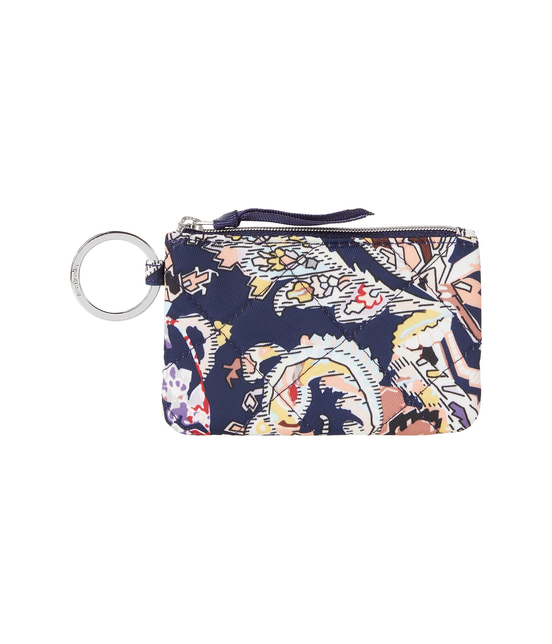 Vera Bradley Performance Twill Zip ID Case Wallet - Stylish RFID Blocking Wallet for Women - Perfect for Travel, Work & Everyday Use