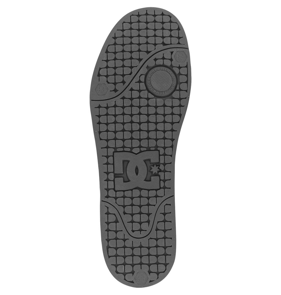 DC Men's Pure Casual Low Top Skate Shoes - White/Battleship/White - Size 11.5 US - Comfortable Sneakers for Skateboarding & Streetwear Fashion