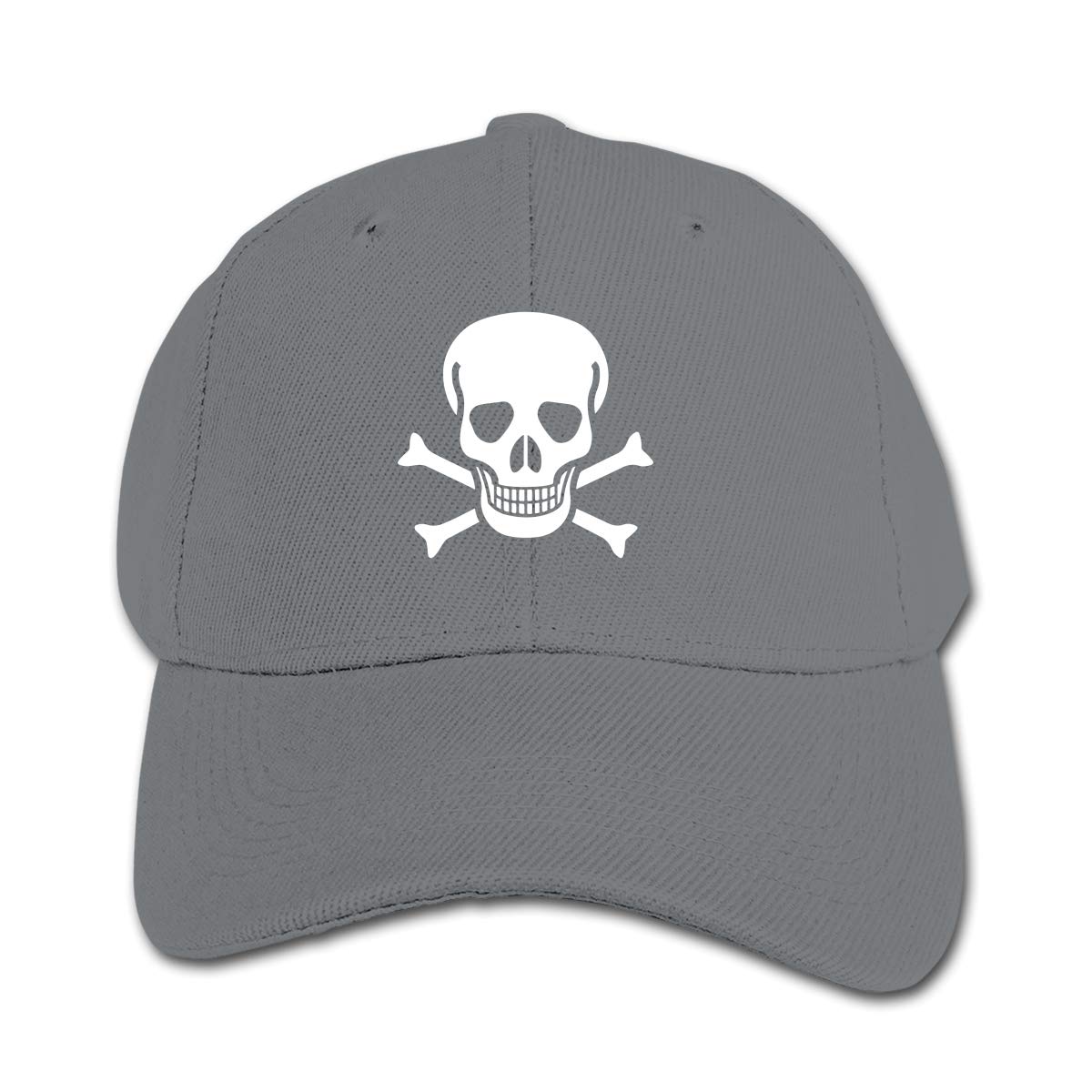 Unisex Crossbone Skull Kids Baseball Cap - Adjustable Toddler Sun Hat for Boys & Girls | Perfect for Outdoor Play, Beach Trips & Summer Protection