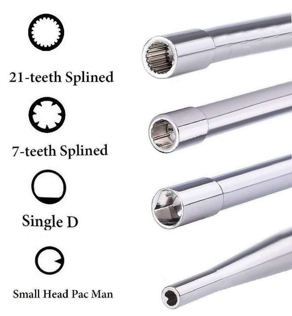 CALU LUKY Carburetor Adjustment Tool Kit for 2-Cycle Small Engines - Compatible with Echo, Poulan, Husqvarna, MTD, Ryobi, Homelite String Trimmers - Perfect for Lawn Mower & Chainsaw Tune-Up