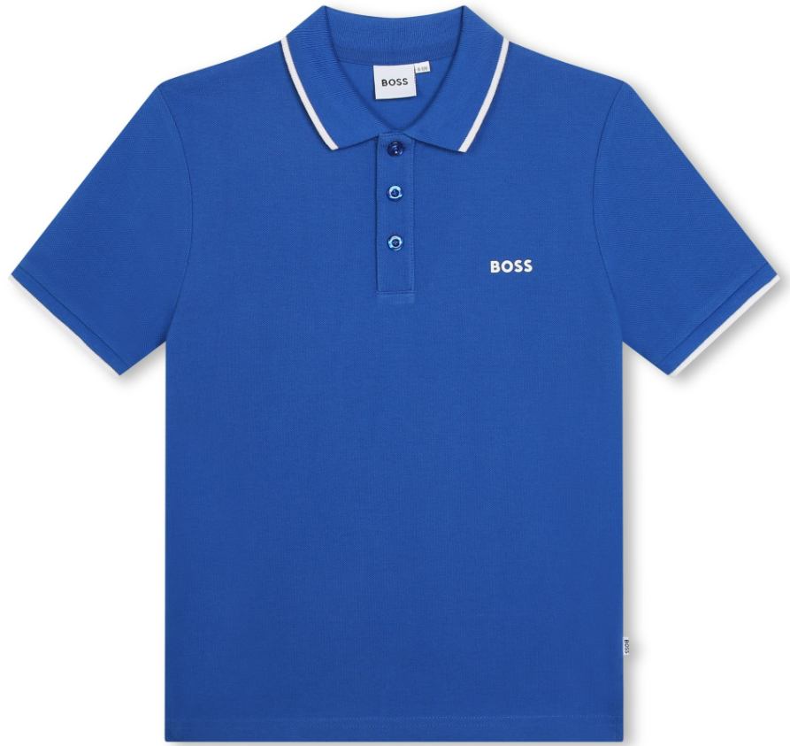 HUGO BOSS Men's Basic Short Sleeve Polo Shirt - Classic Fit, Breathable Cotton - Perfect for Casual Wear, Office & Golf (Size 4-10A)