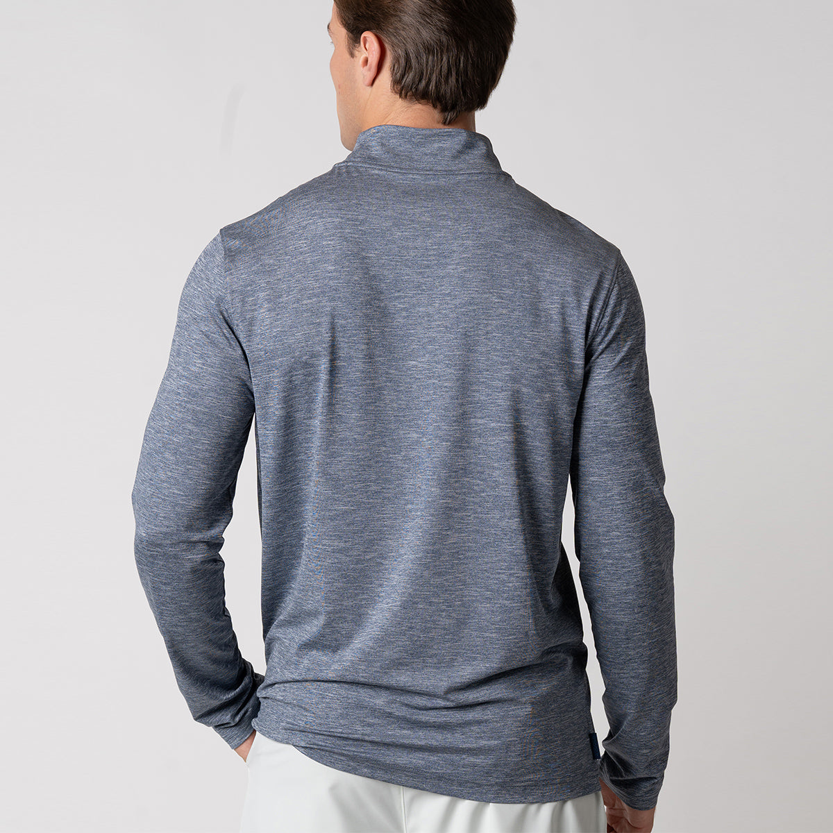 Men's Quarter Zip Pullover Sweater - Lightweight Fleece Jacket for Casual & Outdoor Wear | Perfect for Hiking, Work & Everyday Use