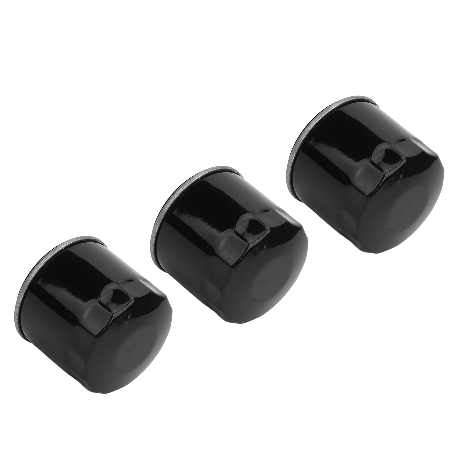 High Strength Oil Filter - 3 Pack for Lawn Mower, Easy Installation | Compatible with Most Riding & Push Mowers, Tractors, Outdoor Power Equipment