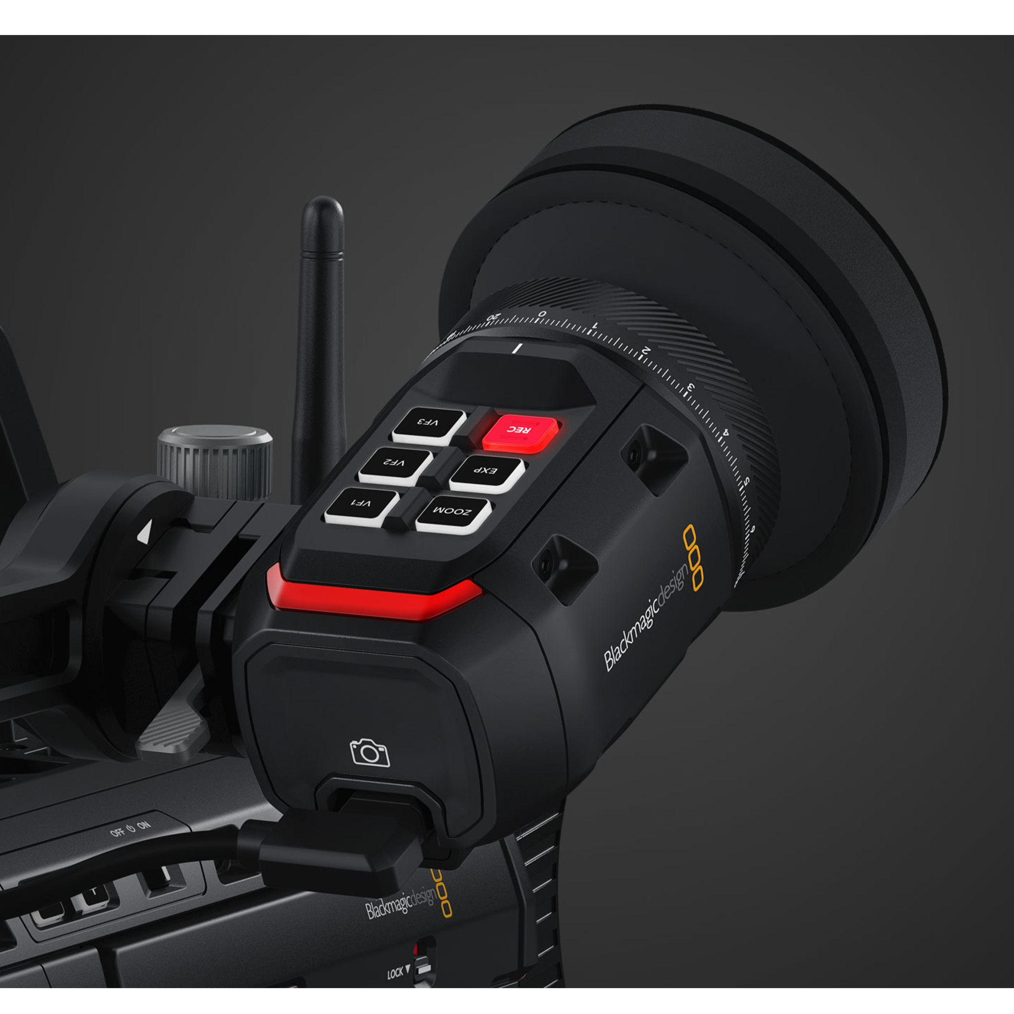 Blackmagic Design URSA Cine EVF - Professional Electronic Viewfinder for URSA Mini Pro Cameras | Perfect for Filmmaking, Documentary & Broadcast Production