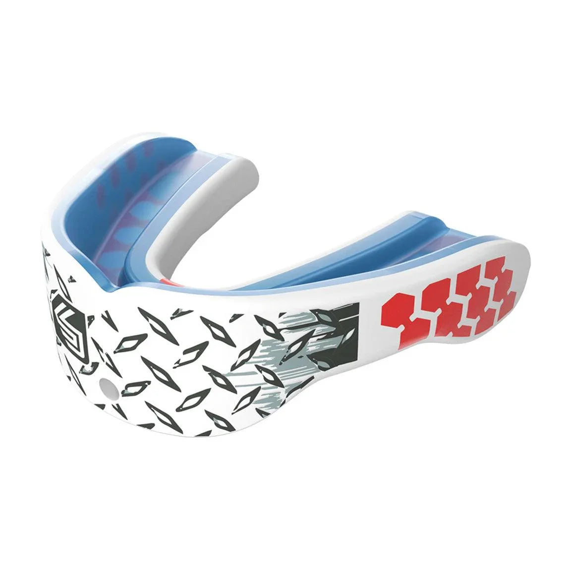 Gel Max Power Print Mouthguard - Custom Fit Dental Protection for Sports & Teeth Grinding - Perfect for Boxing, MMA, and Nighttime Bruxism Relief