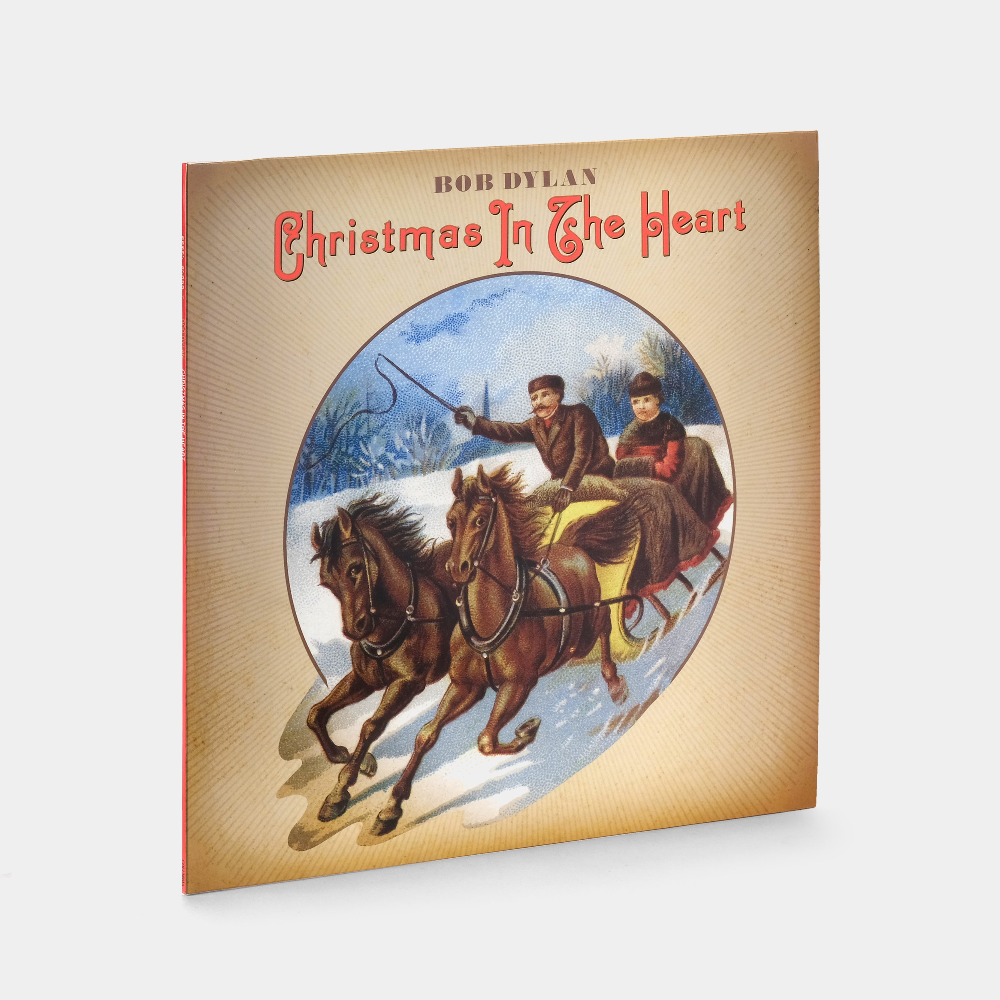 Bob Dylan Christmas In The Heart LP Vinyl Record - Holiday Music for Festive Gatherings & Cozy Winter Nights