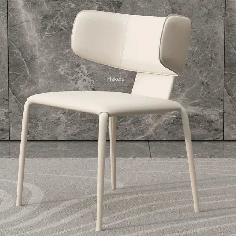 Italian Chaise Dining Chair - Elegant Upholstered Side Chair for Kitchen, Dining Room & Lounge - Perfect for Home Decor & Entertaining