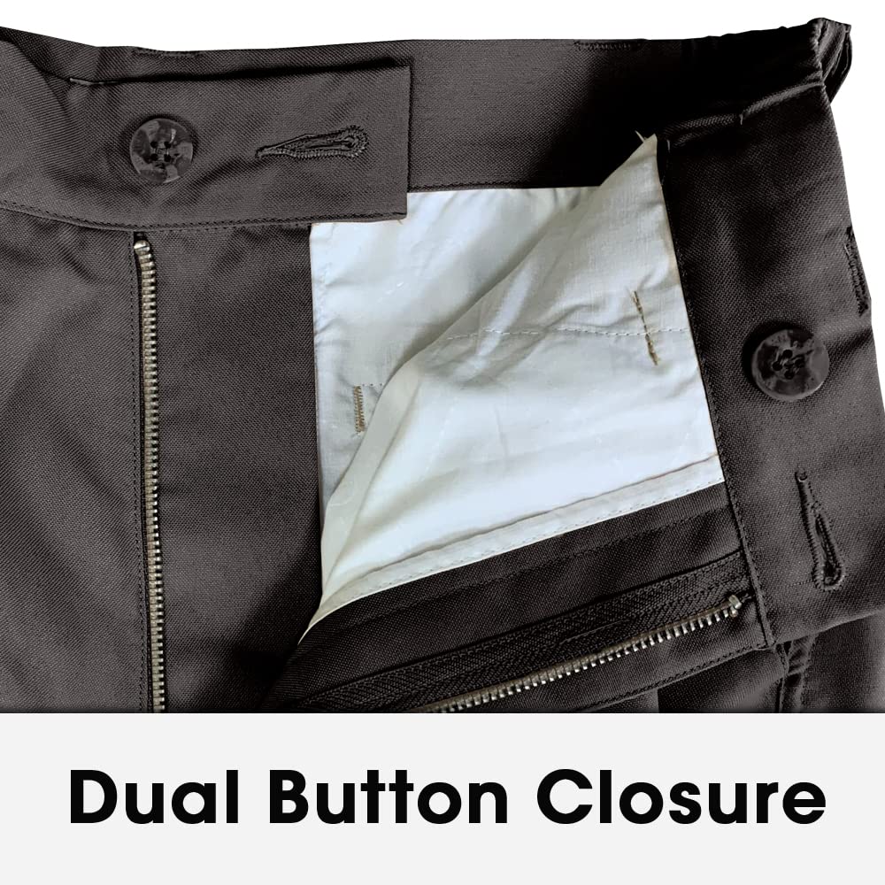 Premium Charcoal Microfiber Men's Plus Fours - Breathable & Comfortable Golf Pants for Men - Perfect for Golfing, Casual Wear & Outdoor Activities